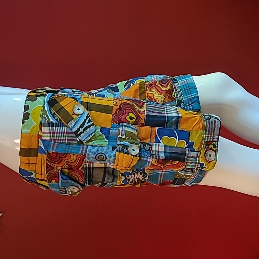 Patchwork Bermuda Shorts from Inner Child Size S